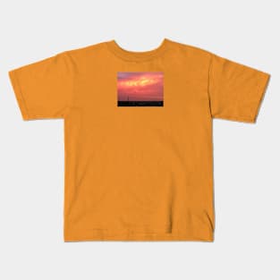 Orange sky Kids T-Shirt